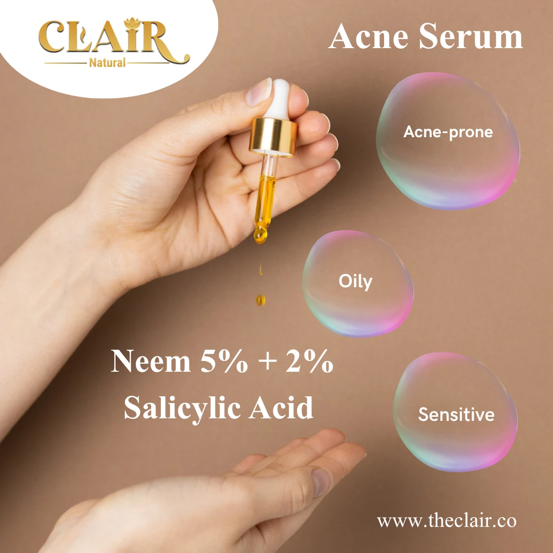Neem + Salicylic: The Perfect Ayurvedic + Active Acne Duo